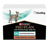 Purina Pro Plan Veterinay Diets EN pour Chat au saumon 10x85g
