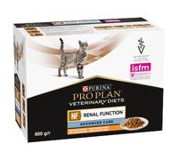 PRO PLAN Veterinary Diets NF AC Renal Function Cat aliments humides avec poulet 10x85g