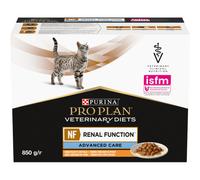 Purina Pro Plan Veterinary Diets Feline NF ST/OX Fonction Rénal Aliment Humide Poulet 10 x 85g