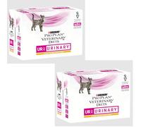 Pro Plan Veterinary Diets UR Urinary Chat | Pack Double | 2 x 10 x 85 g | Sachet fraîcheur au Poulet| Peut Aider et Soutenir la Gestion du Poids
