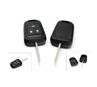 Pro-Plip CLE Compatible pour Insigna Aveo Astra Zafira Orlando Cruze Camaro Sonic Malibu Volt Spark Equinox Corvette Challenger Charger Durango Ram 3 Boutons Coque telecommande