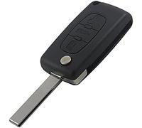 Pro-Plip Clé Plip Compatible Avec Citroen 3 Boutons Coffre C4 Picasso xsara berlingo Saxo modèle CE0536 Lame avec rainure Coque Télécommande