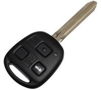 Pro-Plip Clé plip Compatible avec Toyota Camry Land Cruiser avensis 4runner Avalon celica Corolla 3 Boutons Coque telecommande
