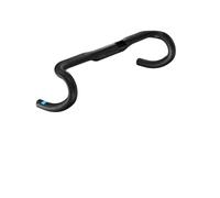 Pro Plt Ergo Handlebar Argenté 31.8 mm / 400 mm Black