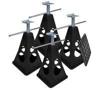 PRO PLUS - Adaptateur d’Extension 240 mm - 19 mm pour Supports d’Angle de Caravane (avec Adaptateur 13 mm Inclus) - 750 kg