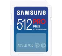 Pro Plus Carte Mémoire Sd (Mb-Sd512S/Eu), 512 Go, Uhs-I U3, Full Hd Et 4K Uhd, 180 Mo/S En Lecture Et 130 Mo/S En Écriture[MEM8290355]
