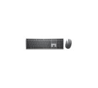 Pro Plus Keyboard and Mouse KM7321W - Ensemble clavier et souris - sans fil - 2.4 GHz, Bluetooth 5.0 - AZERTY - Français - gris titan - avec 3 years