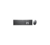 Premier Multi-Device KM7321W - Ensemble clavier et souris - sans fil - 2.4 GHz, Bluetooth 5.0 - AZERTY - Français - gris titan - pour Precision 7560;
