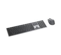 Pro Plus Keyboard and Mouse KM7321W - Ensemble clavier et souris - sans fil - 2.4 GHz, Bluetooth 5.0 - QWERTY - International US - gris titan