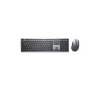 Pro Plus Keyboard and Mouse KM7321W - Ensemble clavier et souris - sans fil - 2.4 GHz, Bluetooth 5.0 - QWERTY - Italien - gris titan - avec 3 years