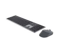 Pro Plus Keyboard and Mouse KM7321W - Ensemble clavier et souris - sans fil - 2.4 GHz, Bluetooth 5.0 - QWERTY - Portugais - gris titan - avec 3 years
