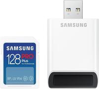 Pro Plus Mb-Sd128sb/Ww Carte Sd Uhs-I U3 Full Hd & 4k Uhd 180 Mo/S En Lecture 130 Mo/S En Écriture Pour Appareils Photo Et Drones Avec Lecteur De Carte Usb-Marque Générale