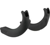 PRO Poignées de guidon ergonomiques Drop-Grips noir 23.8 mm