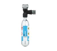 PRO Pompe à Cartouche de CO2 Team avec Cartouche de 25 g black universal