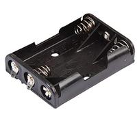 Pro Power PP002069 Support à ressort hélicoïdal pour 3 piles AAA