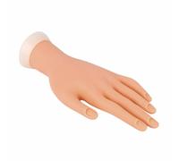 Pro Pratique Nail Art Main Souple Formation Affichage Modèle Mains Souple Silicone Prothétique Salon Personnel Manucure Outils
