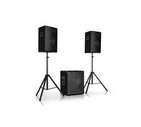 Pro Pro Cube 1812 2.1 Système sono actif 1600W Subwoofer 18 & 2x enceintes 12