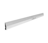 PRO Règle Trapézoïdale en Aluminium - Aluminium de Haute Qualité - Épaisseur du Profil 1,5 mm, Poids 0,84 kg/m - Prise Ergonomique - Gris - 150cm