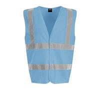 PRO RTX - Gilet haute visibilité - Adulte (L) (Bleu ciel)