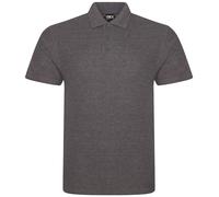 Pro RTX Polo Piqué Manches Courtes Polycoton Col Montant Unisexe Noir XS-8XL
