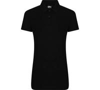 PRO RTX Polo Pro en polyester pour femme PC3164 (L) (Noir)