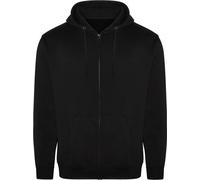 PRO RTX - Sweat à capuche avec fermeture éclair sur toute la longueur pour homme RW8747 (XL) (Noir)