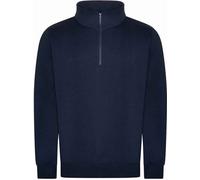 PRO RTX - Sweat-shirt avec fermeture éclair courte pour homme PC5374 (XL) (Bleu marine)