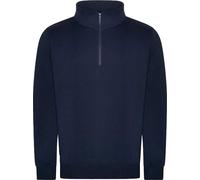 PRO RTX - Sweat-shirt avec fermeture éclair courte pour homme RW8770 (S) (Bleu marine)