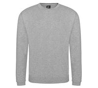 PRO RTX - Sweat-shirt de travail unisexe grandes tailles - Pull de travail pour homme et femme - Pull de travail slim fit - Plusieurs couleurs et grandes tailles S M L XL XXL 3XL 4XL 5XL 6XL 7XL, gris