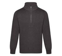 Pro RTX Sweatshirt à Col Demi-Zip Unisexe Noir Bleu Anthracite S-4XL