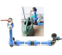 PRO Serie IBC Réservoir Connexion 2 cuves + 2 robinets (Gardena Raccord + col de cygne)