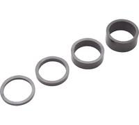 PRO Set d'Entretoises en Carbone noir 1 1/8"