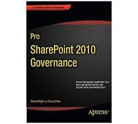 Pro Sharepoint 2010 Governance