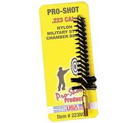 Pro Shot 5.56mm Military Chamber Brush .223 Cal. / Brosse de Chambre en Nylon de Style Militaire de 5,56 mm Mixte Adulte, Noir
