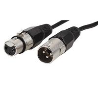 Pro Signal Câble de microphone XLR mâle vers XLR femelle 3 broches Nickel 2 m