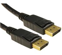 PRO SIGNAL - Câble DisplayPort 1.2, 1m Noir - Verrouillable