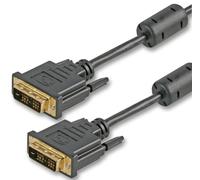 PRO SIGNAL - Câble DVI-D Male à Male, 3m Noir