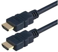 PRO SIGNAL - Câble HDMI Mal à Mal Haute Vitesse, 5m Bleu Foncé