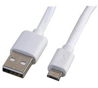Pro Signal Câble micro USB PSG91571, 5 m, blanc