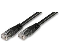 Pro Signal Good Connections Câble Ethernet RJ45 mâle vers mâle Cat6 UTP Noir 1 m