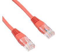 Pro Signal PS11085 Câble Ethernet RJ45 mâle vers mâle Cat5e UTP Low Profile Orange 1 m