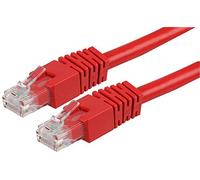 Pro Signal PS11159 Câble Ethernet RJ45 mâle vers mâle Cat6 UTP Rouge 30 m