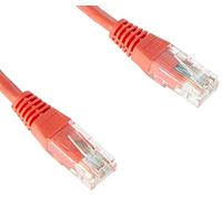 Pro Signal PS11303 Câble Ethernet RJ45 mâle vers mâle Cat5e UTP Orange 0,2 m