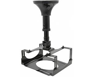 Pro Signal PSG02531 Support de plafond réglable avec cage pour projecteur Noir