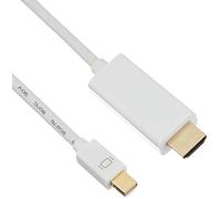 Pro Signal PSG04023 Câble Mini DisplayPort vers HDMI mâle 5 m Blanc