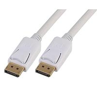 Pro Signal PSG04031 Câble DisplayPort mâle vers mâle Blanc 1 m