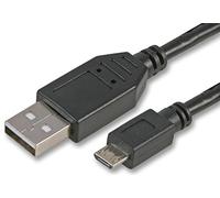 Pro Signal PSG90341 Câble USB 2.0 A mâle vers Micro B mâle 1,8 m Noir
