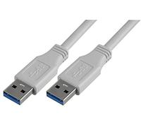 Pro Signal PSG91171 Câble USB 3.0 A mâle vers A mâle Blanc 2 m