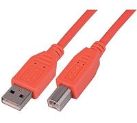 Pro Signal PSG91462 Câble USB 2.0 A mâle vers B mâle Rouge 2 m