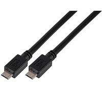 Pro Signal PSG91467 Câble USB 2.0 Micro B mâle vers Micro B mâle 2 m Noir